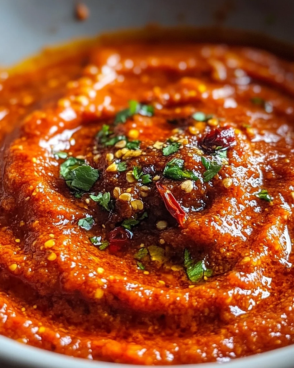 Authentische Marokkanische Harissa Sauce – Scharf & Aromatisch