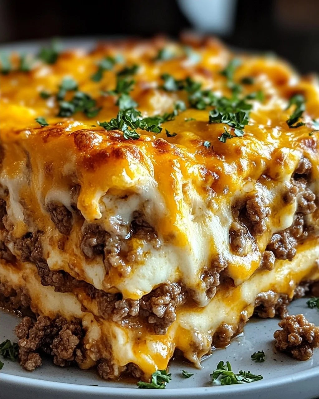 Cheeseburger-Auflauf