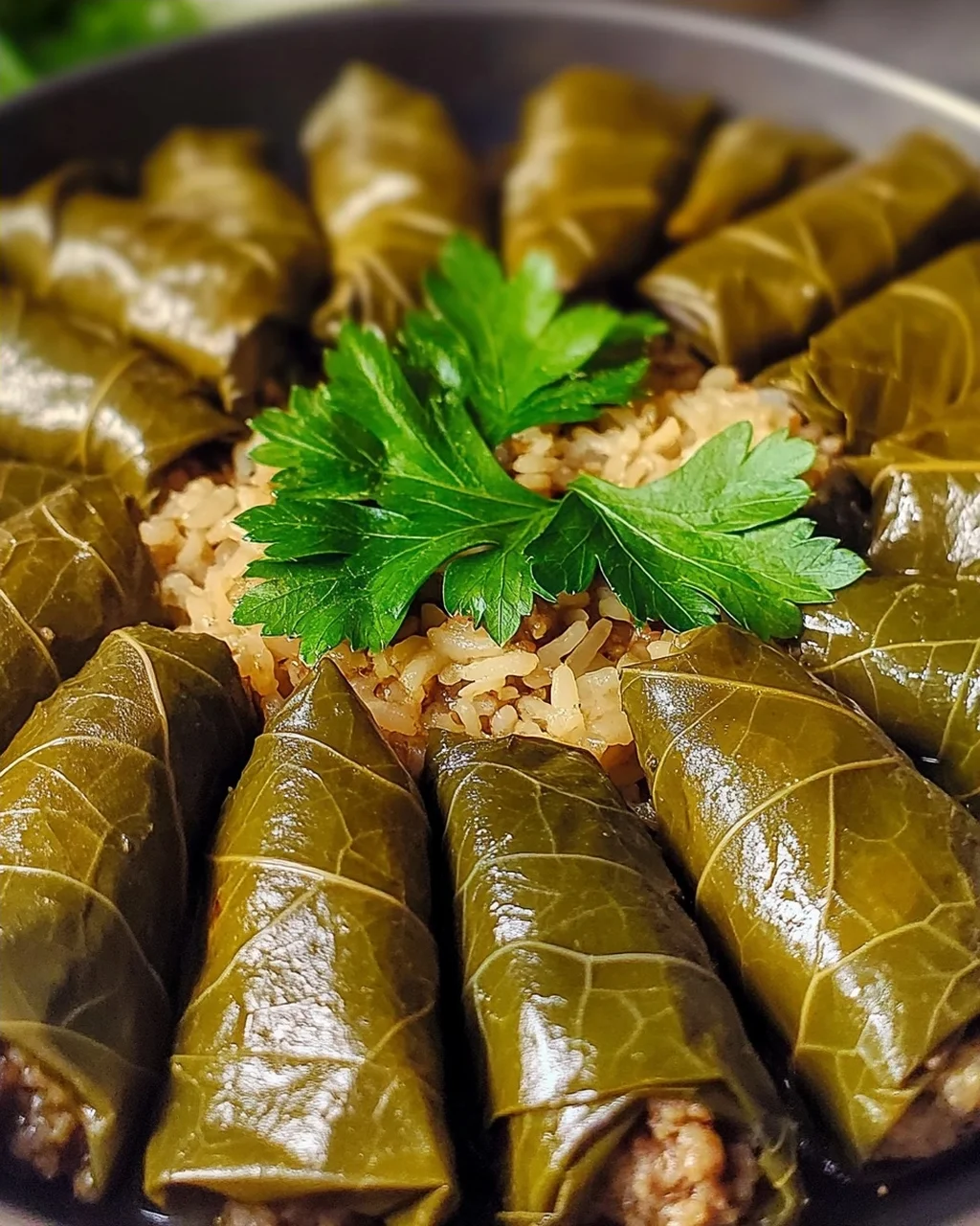 Dolmades: Einfache gefüllte Weinblätter aus Griechenland