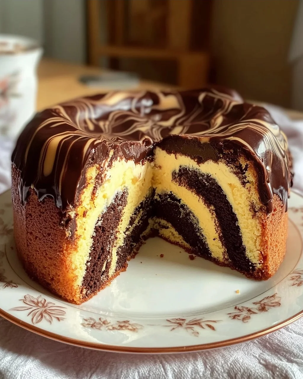 Eierlikör-Marmorkuchen