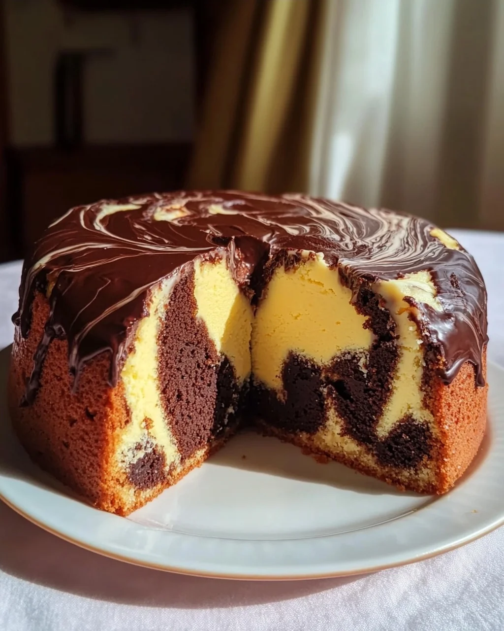 Eierlikör-Marmorkuchen
