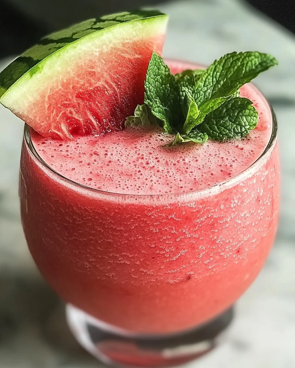 Erfrischender Wassermelonen-Smoothie für den Sommer