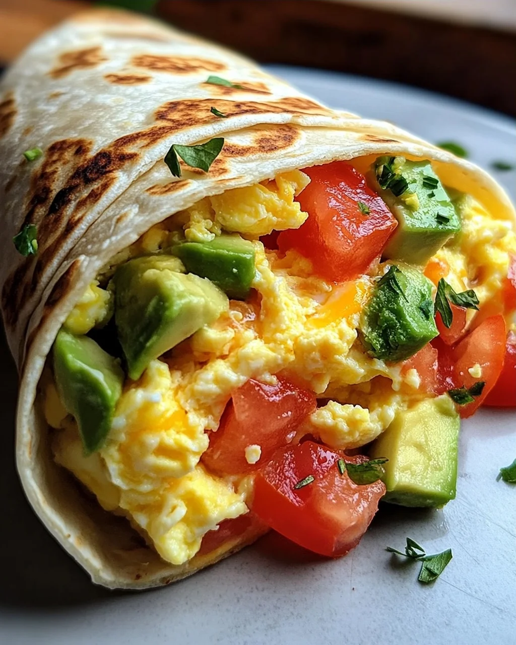 Frühstückswrap mit Ei