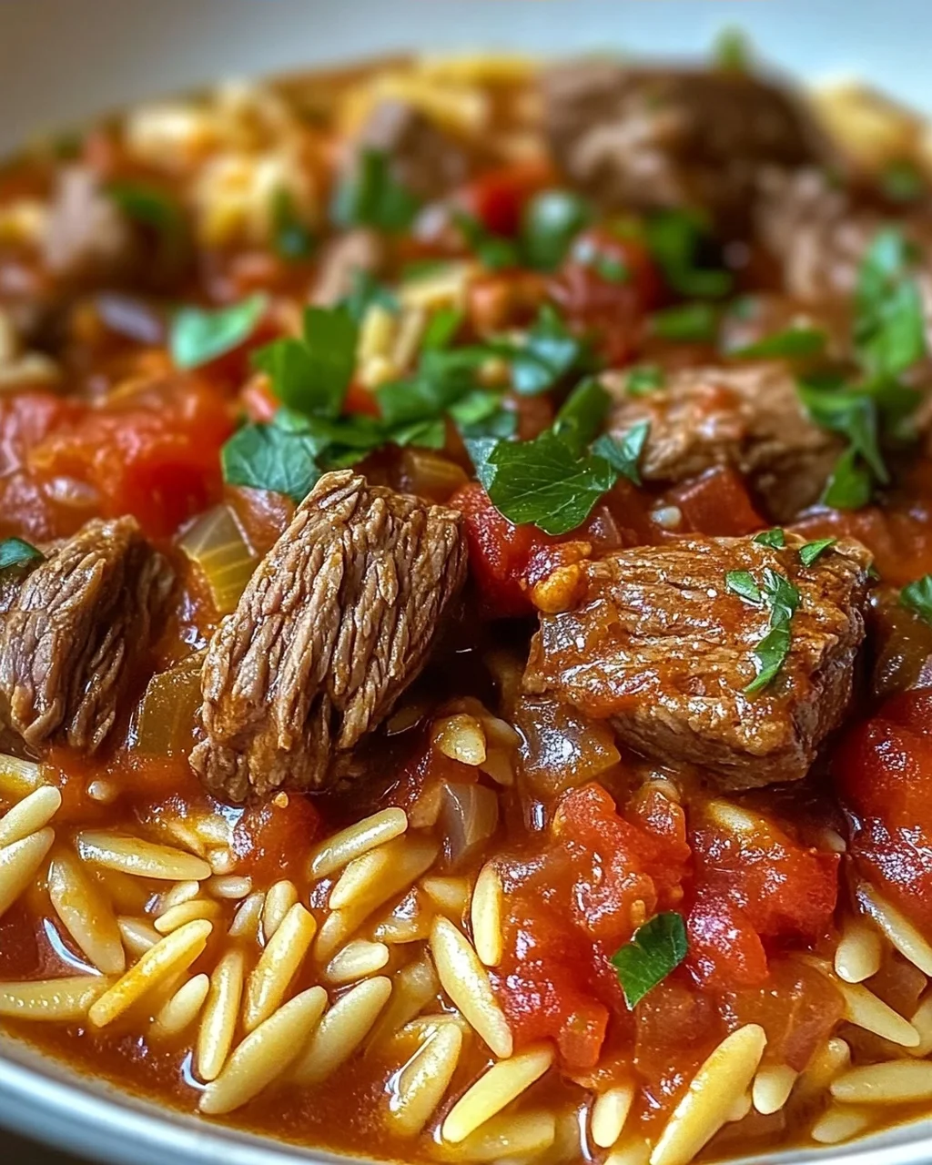 Griechische Manestra: Herzhaftes Wohlfühlessen