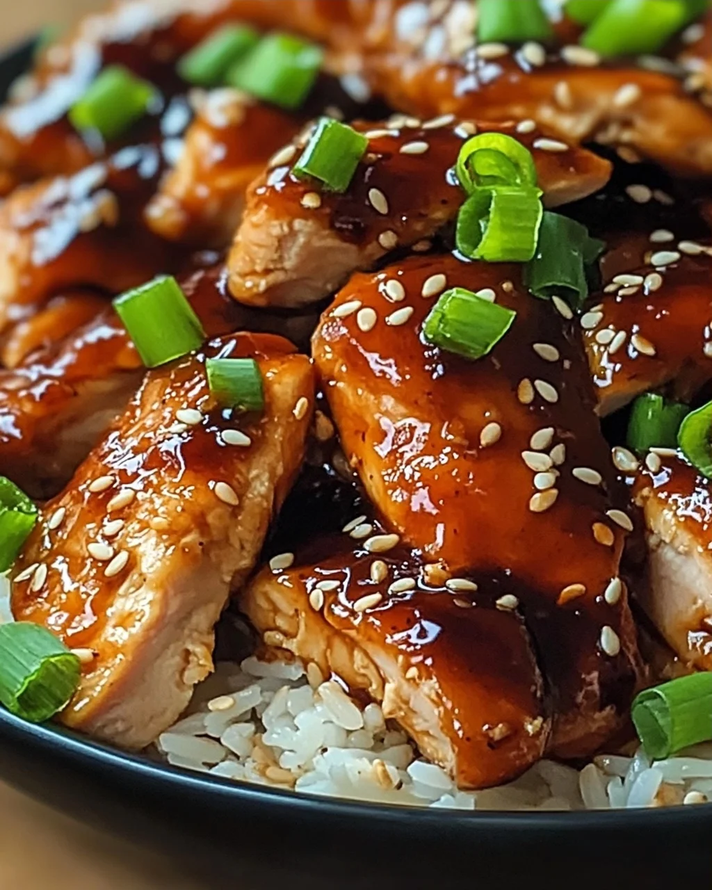 Hähnchengeschnetzeltes Teriyaki