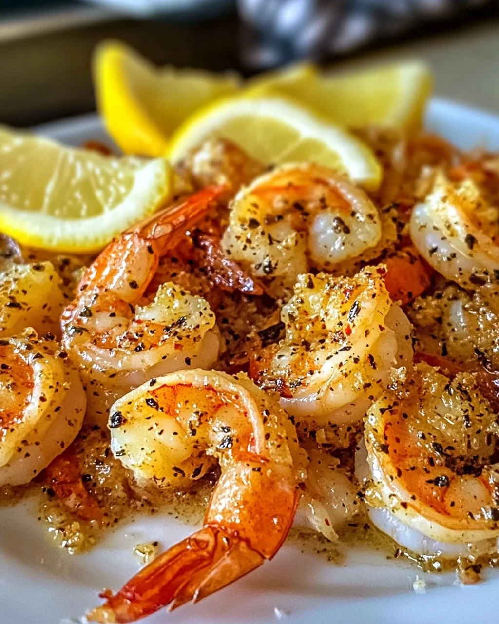 Hawaiianischer Knoblauch-Garnelen schnell zubereitet