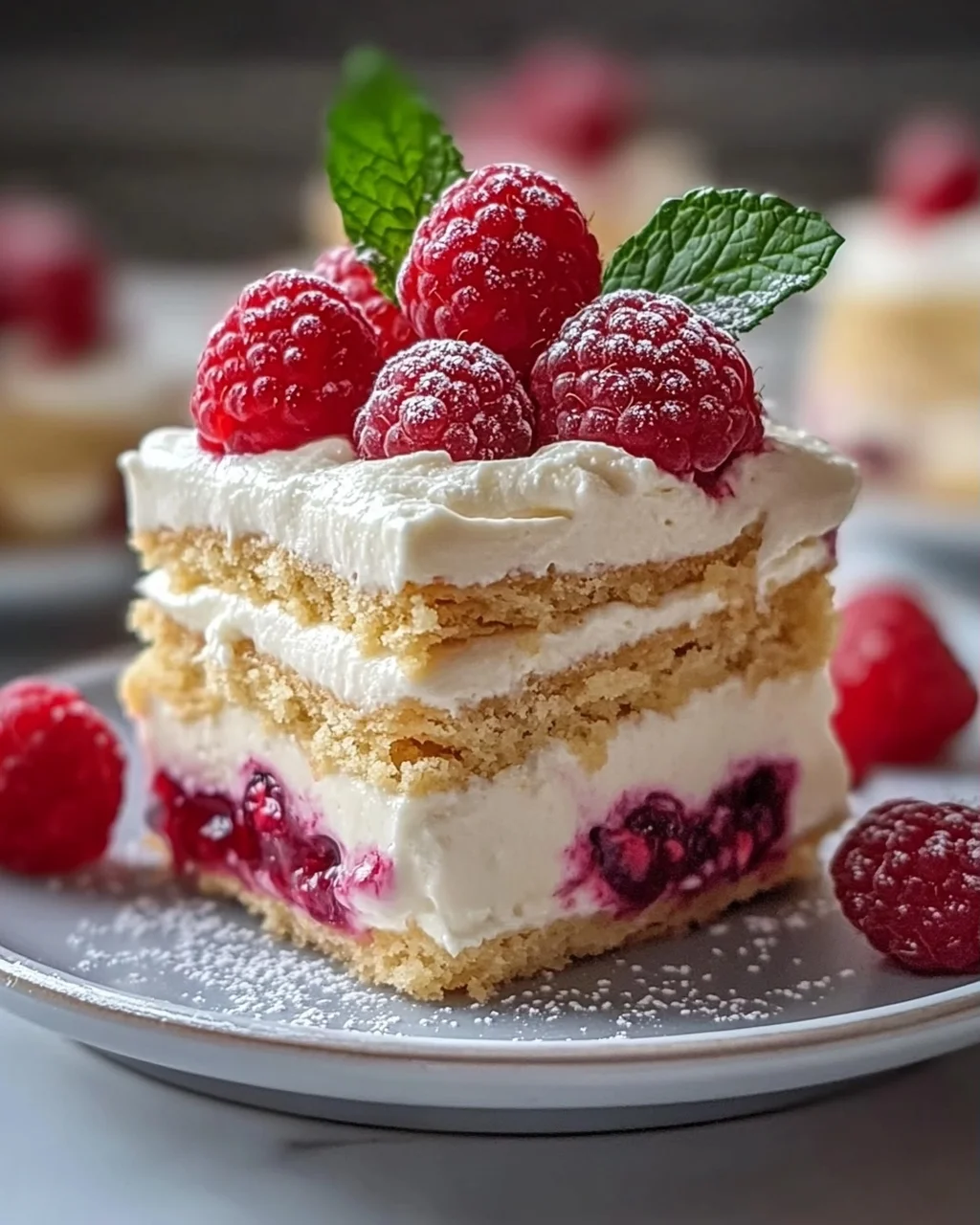 Himmlische Vanillekipferl Dessert mit nicht-alkoholischen Beeren