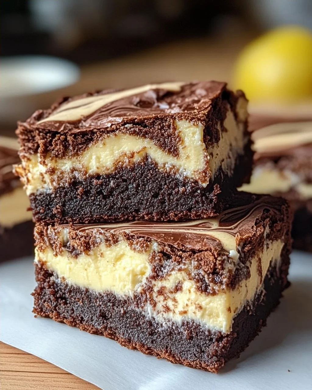 Käsekuchen Brownies
