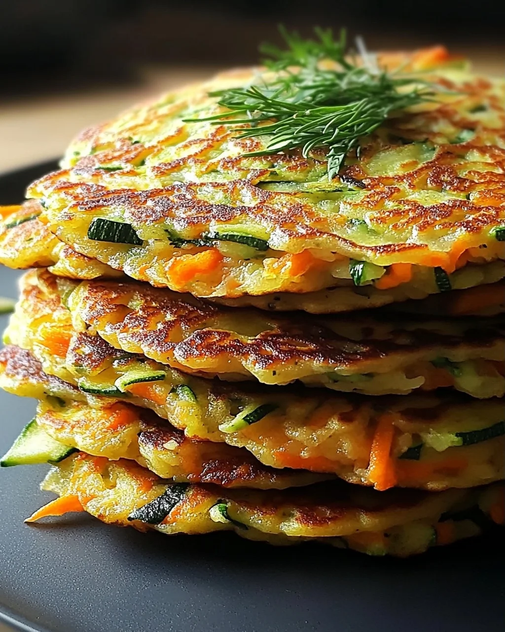 Keto Gemüse-Pfannkuchen