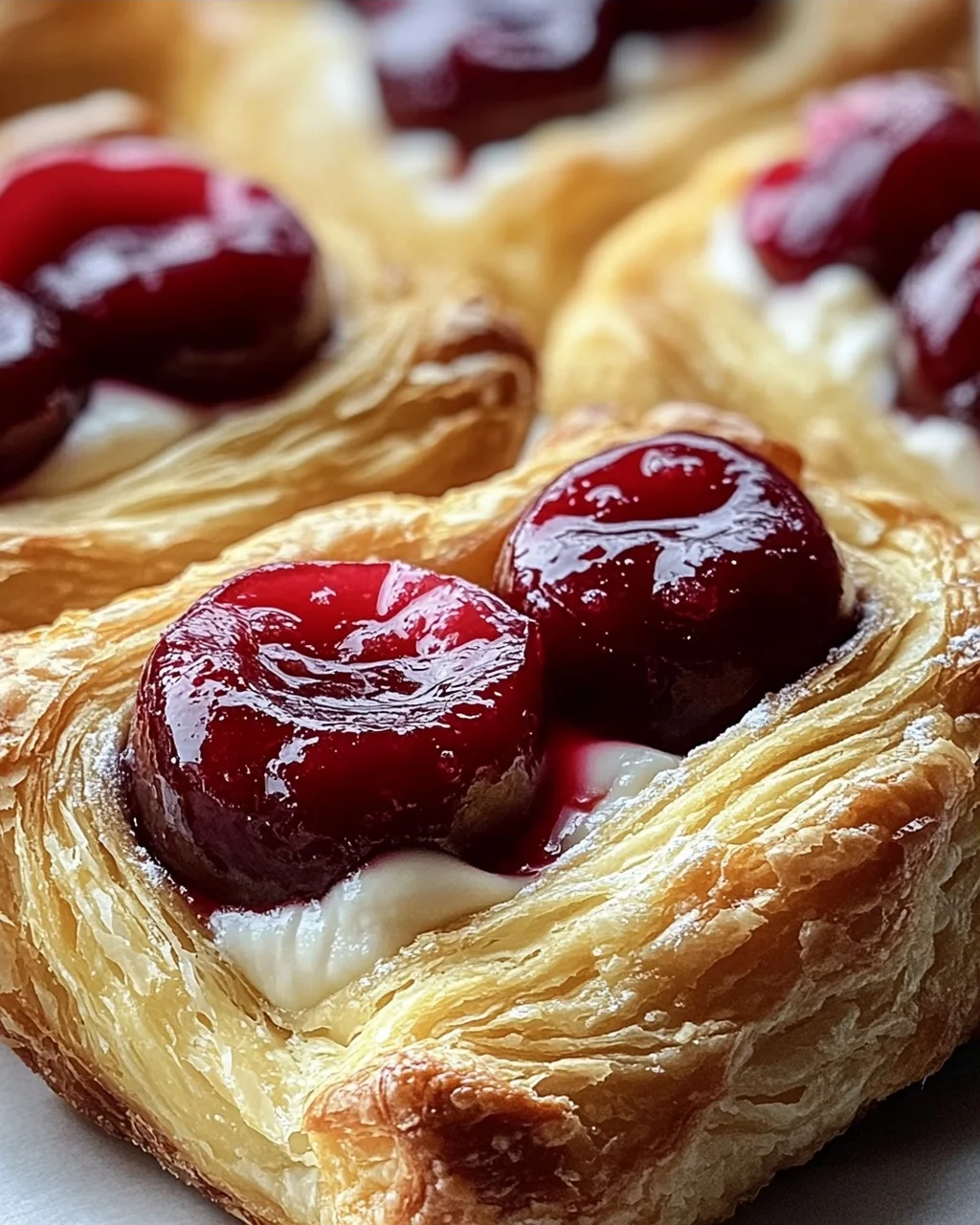 Kirsche Frischkäse Danish