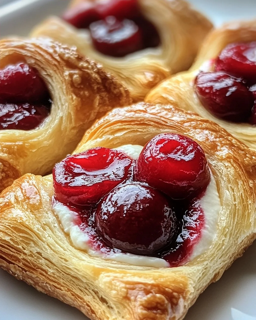 Kirsche Frischkäse Danish