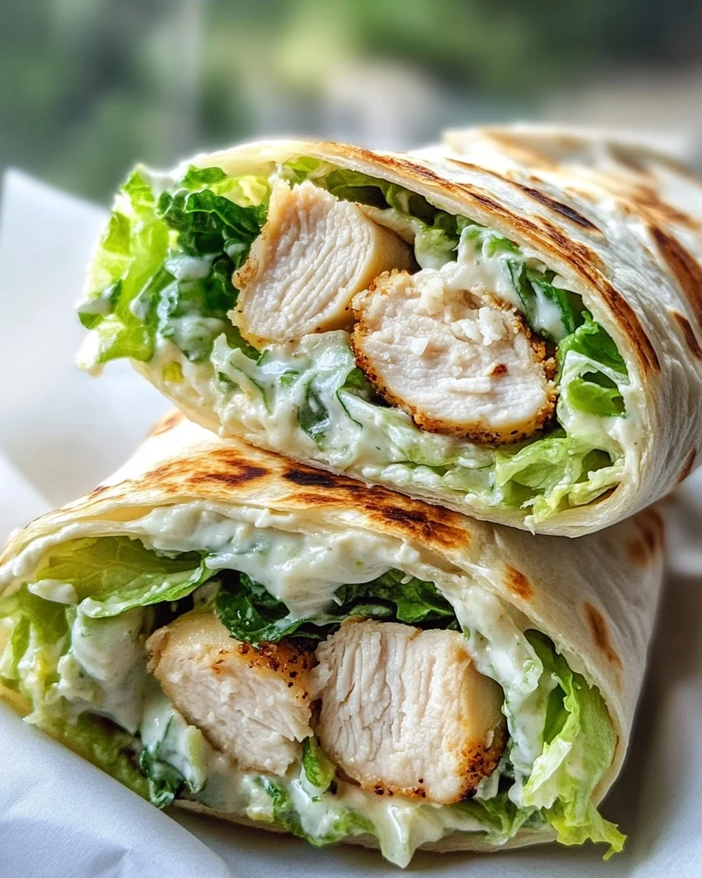 Knackige Hähnchen Caesar Wraps – Schnell & unwiderstehlich!