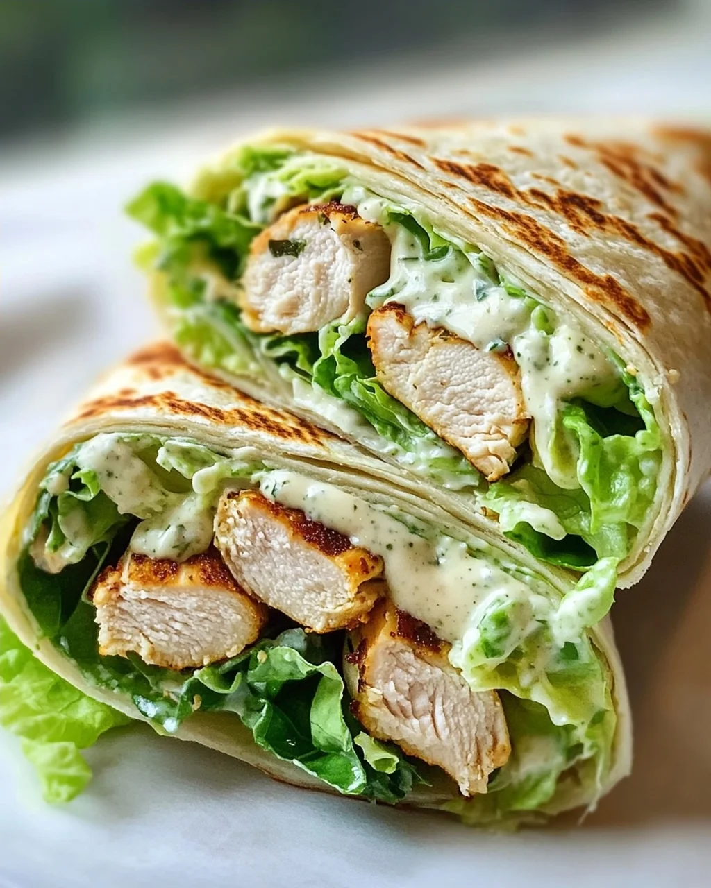 Knackige Hähnchen Caesar Wraps – Schnell & unwiderstehlich!