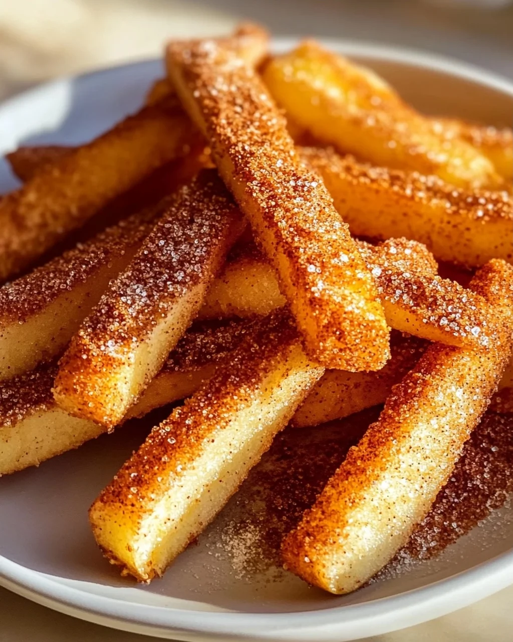 Knusprige Air Fryer Apfel-Pommes: Süßer Snack leicht gemacht!