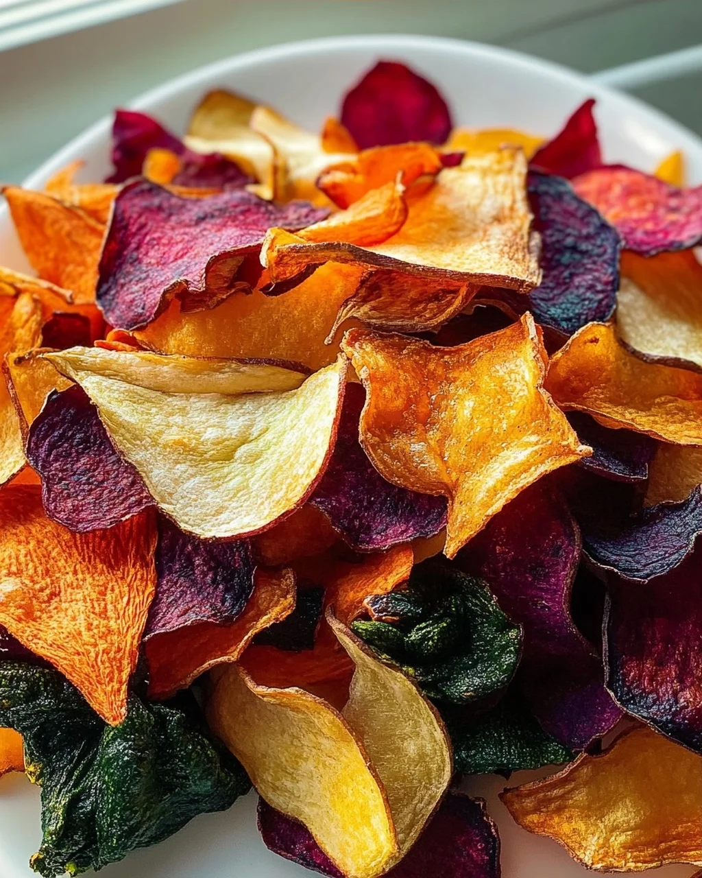 Knusprige Gemüsechips: Gesund, lecker & einfach aus dem Ofen!