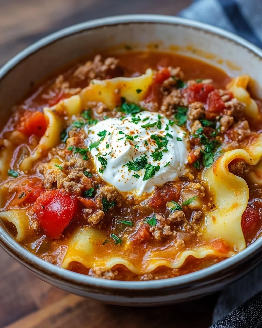 Lasagne-Suppe