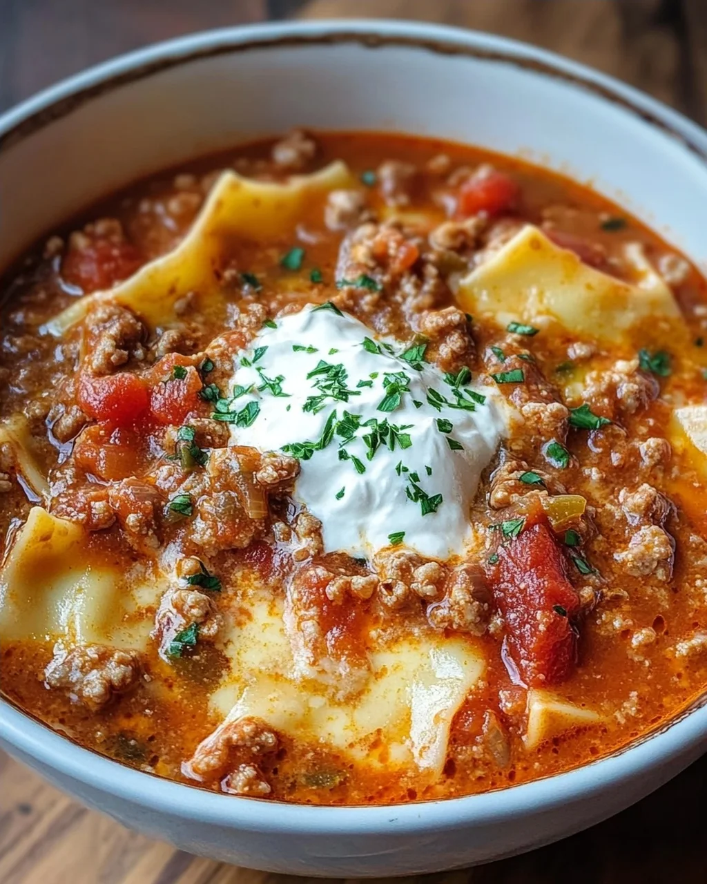 Lasagne-Suppe