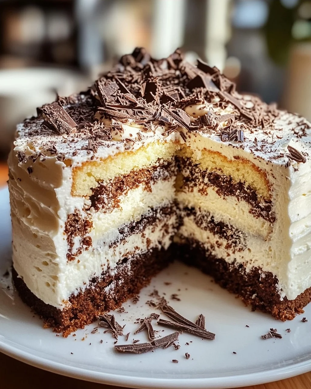 Stracciatella Cake