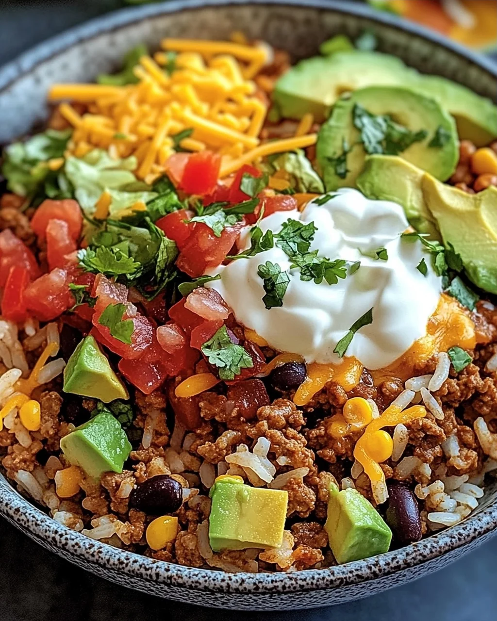 Taco Rice Bowl