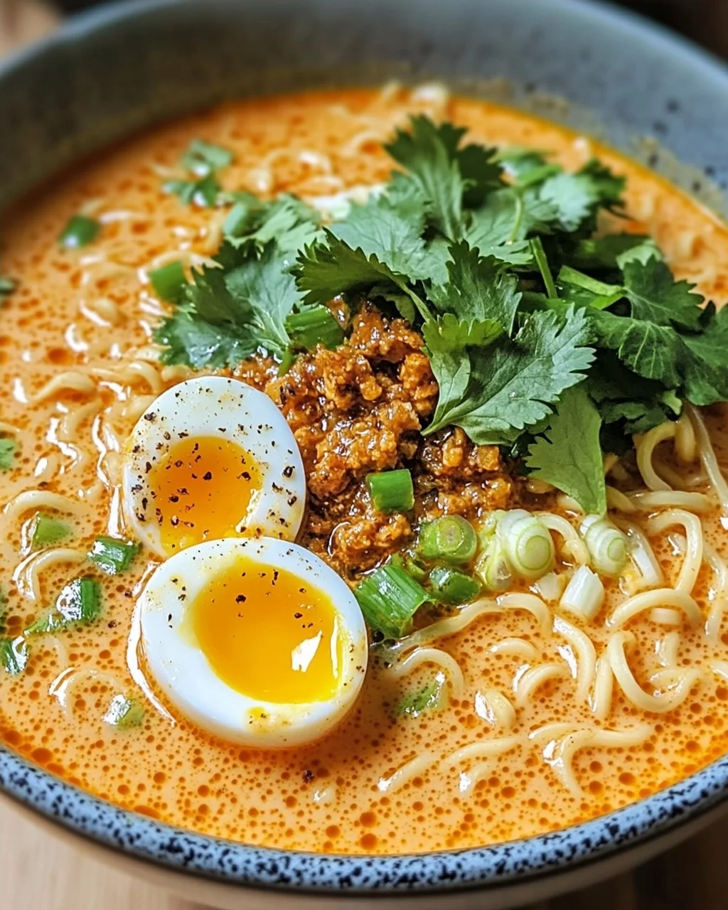 Thai Kokosnuss-Curry-Ramen in 30 Minuten