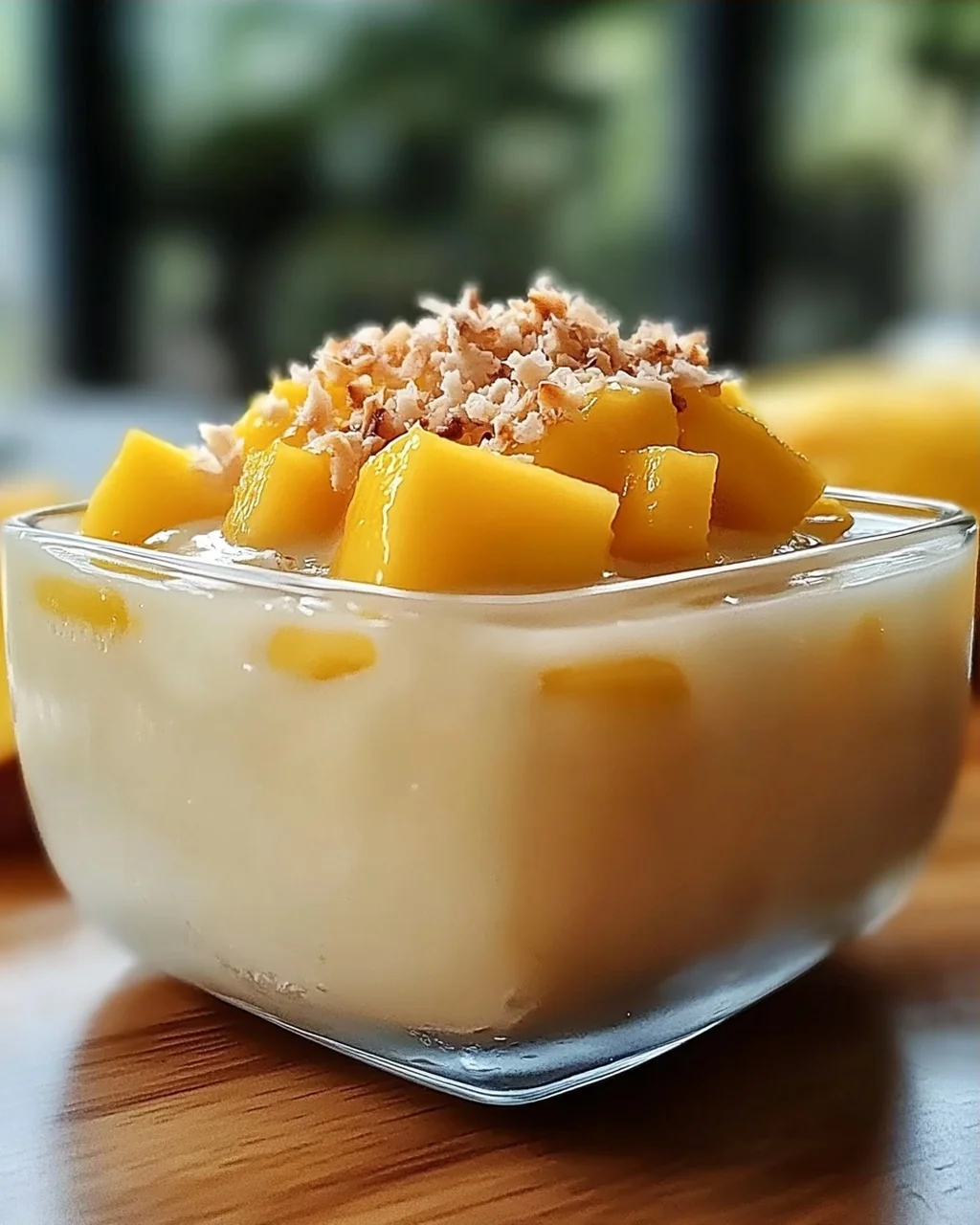 Thailändischer Kokosnuss-Pudding: Cremig und Lecker
