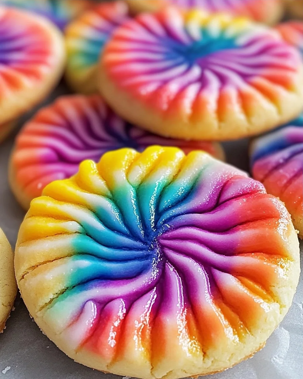 Tie Dye Kekse