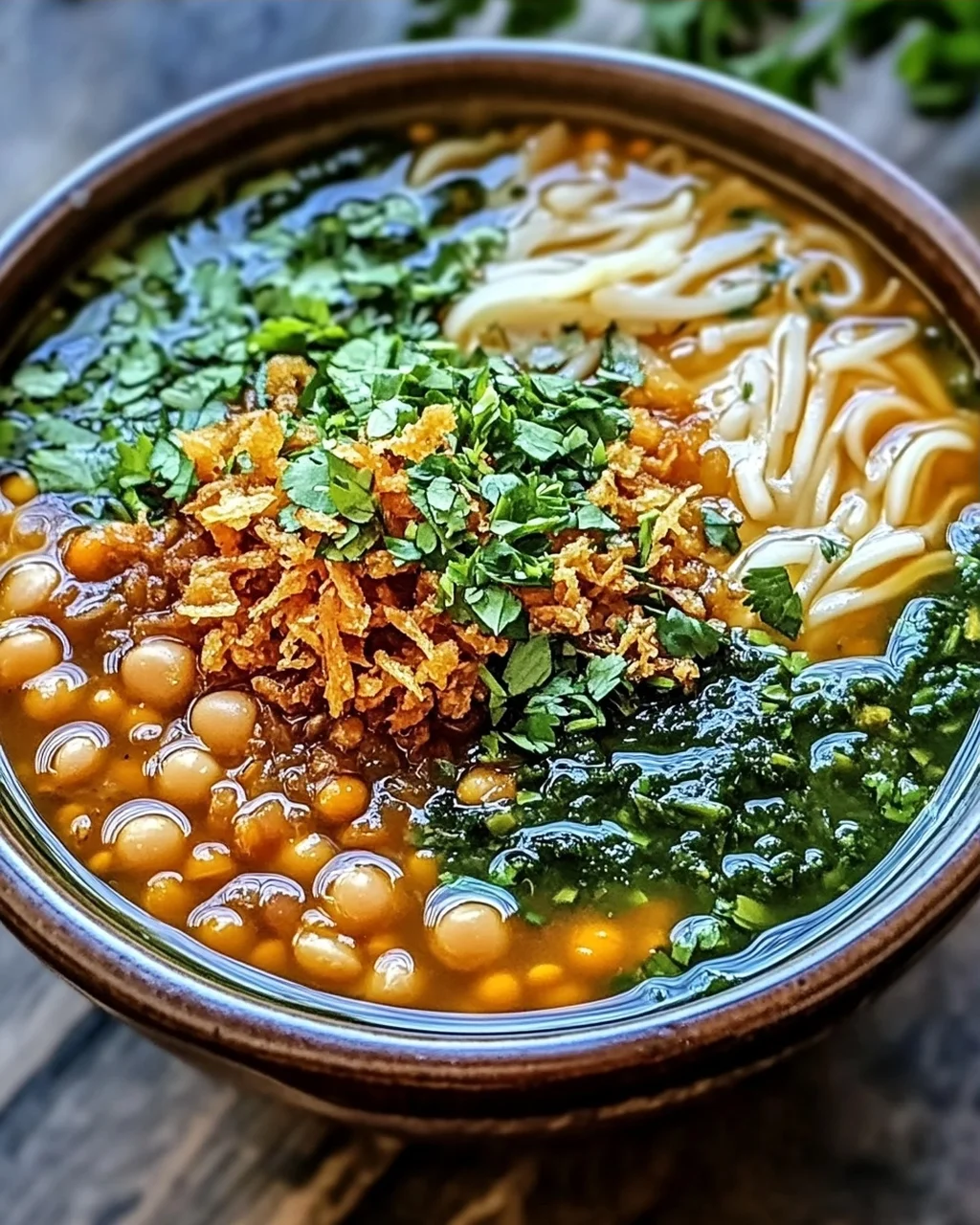 Wärmende Persische Nudelsuppe für gemütliche Abende