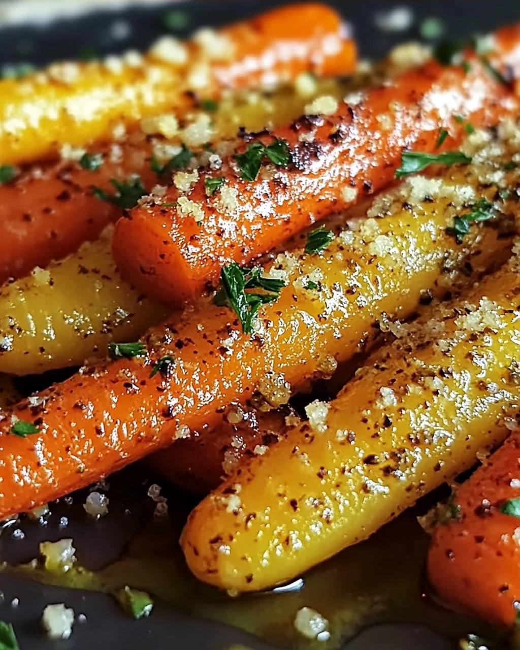 Zerschlagene Karotten: Knusprig und Gesund genießen