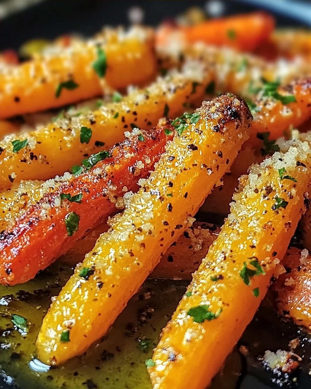 Zerschlagene Karotten: Knusprig und Gesund genießen