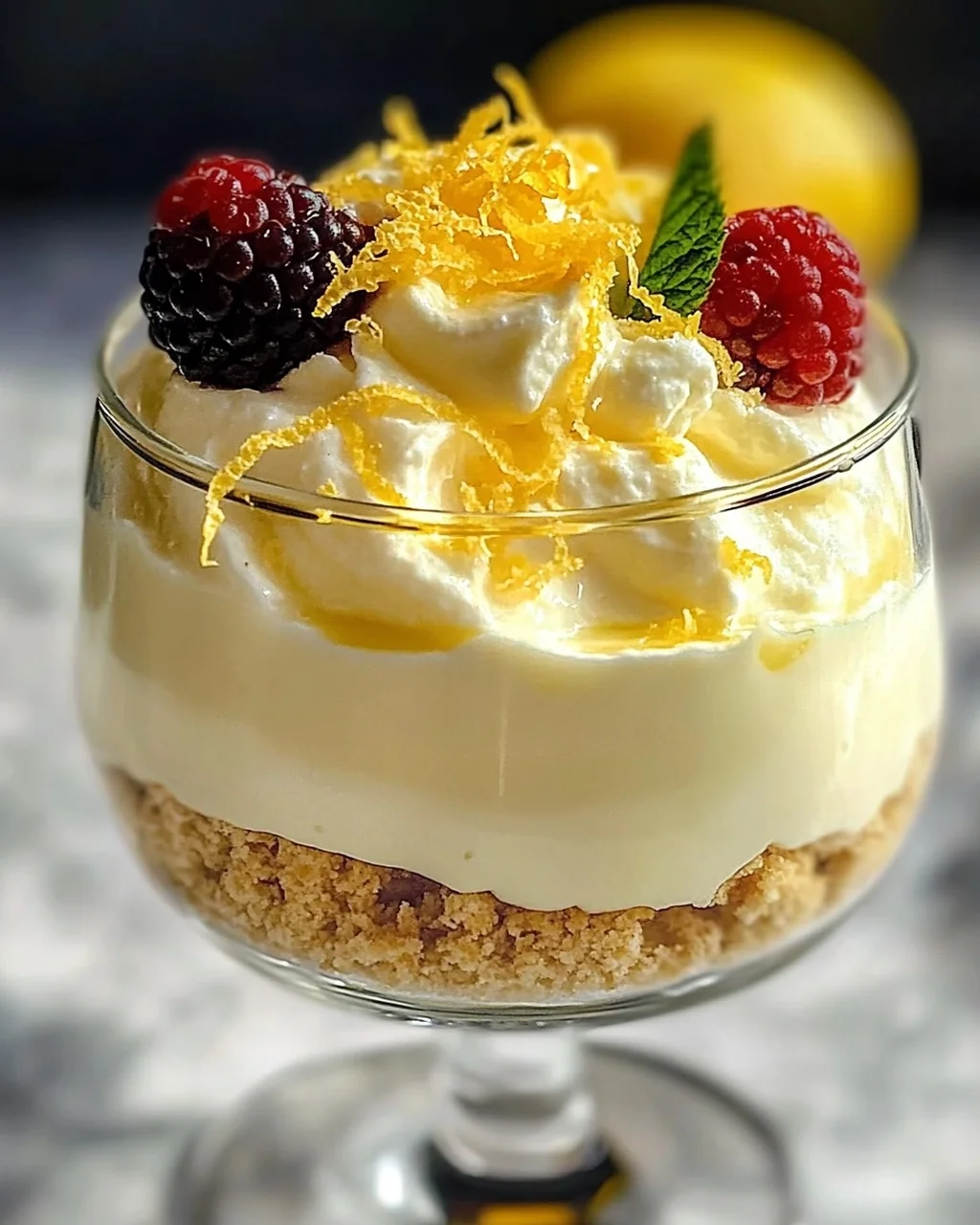 Zitronen Mascarpone Creme: Einfaches, Himmlisches Dessert
