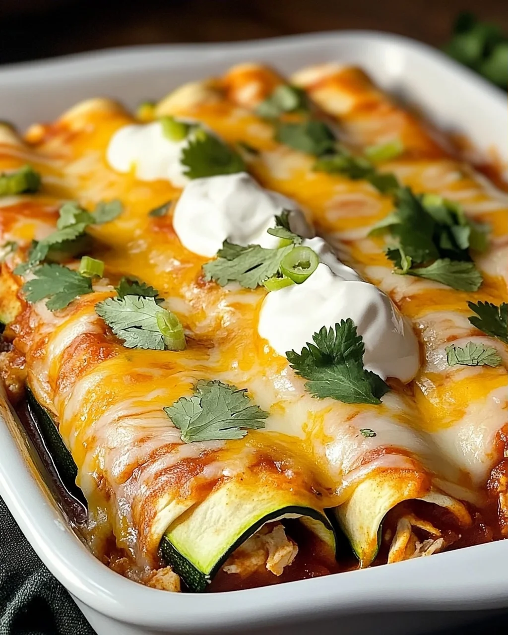 Zucchini-Enchiladas gesund und lecker genießen