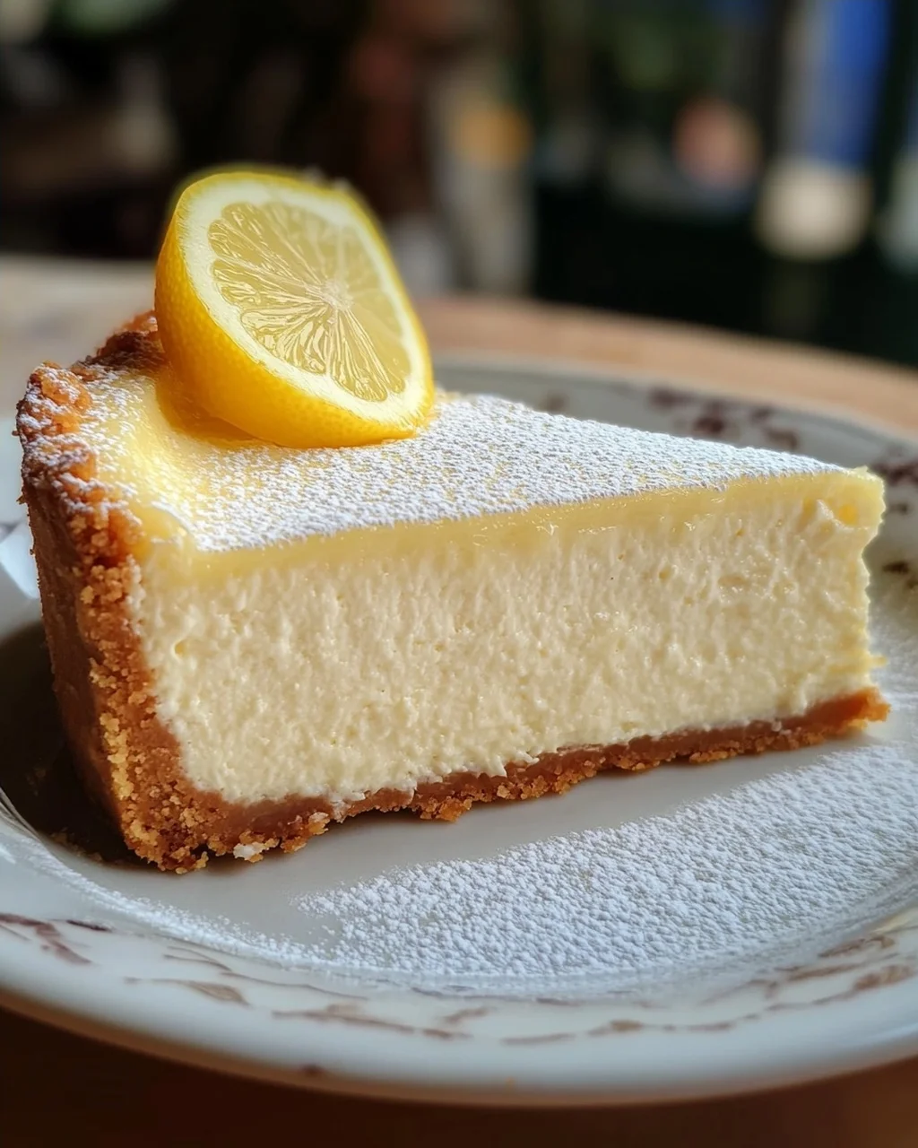 mein klassischer kleiner Käsekuchen